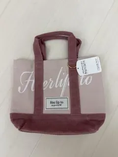2026年最新】Herlipto カラー：ピンク系 レディース トートバッグの