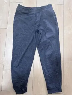 値下 UNIQLO ダークグレー ジョガーパンツ Lサイズ