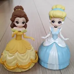 ディズニー プリンセス カプキャラ フィギュア ガチャガチャ