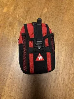 le coq sportif ゴルフ用ポーチ レッド ブラックのサムネイル