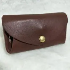 【美品!!】genten ☆シャドーオイル コイン & キーケース（小）ブラウン
