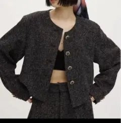 m*a様 正規品　DEFORMATION SUMMER TWEED JACKET