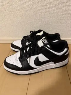 【美品！】NIKE Dunk Low ホワイト/ブラック　28cm
