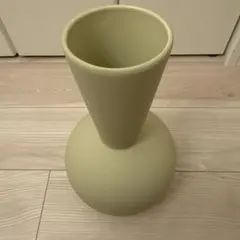 陶器 花瓶 秘色 フラワーベース 剣山付き - メルカリ