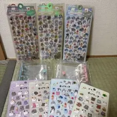 おまとめ売り　A7シール帳2冊シール7枚セット