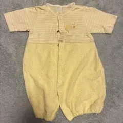 babygro ストライプロンパース 50-65