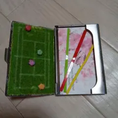 テニス型、作戦ボード、シルバー