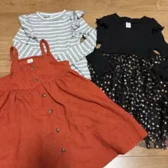 SHEIN ベビー服 ワンピース 2点セット