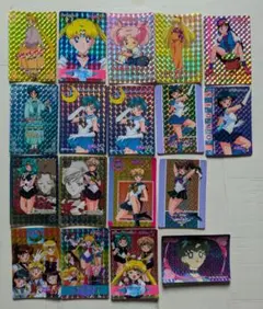 美少女戦士セーラームーン　キラカード18枚　他カード29枚　合計47枚