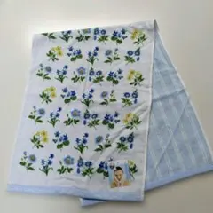 フェイスタオル　花柄　cherish flower