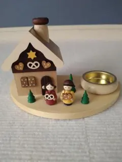 ドイツ　ザイフェン　煙出し　キャンドルホルダー　フェンゼルとグレーテル