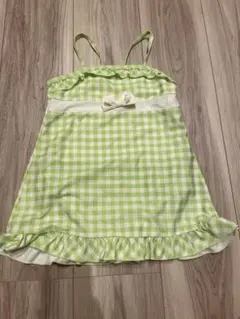 グリーンチェック水着⭐︎