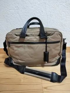 PELLE MORBIDA ブリーフバッグ ２室タイプ ベージュのサムネイル