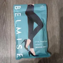 BELMISE スリムレギンス M マリンネイビー