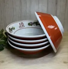 美永峰陶苑製 鳳凰文様 ラーメン鉢 5客セット - メルカリ