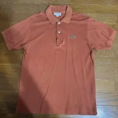 LACOSTE ブラウン ポロシャツ L1212 茶色