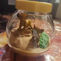 ディズニーライオンキング シンバ ナラガチャガチャフィギュア