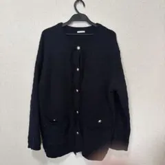 GUカーディガン　ネイビー