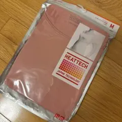 UNIQLO ヒートテック クルーネックT 長袖 ピンク Ｍサイズ