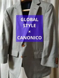 GLOBAL STYLE×CANONICO テーラードジャケット
