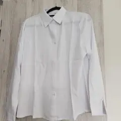 ホワイト 長袖シャツ 4L