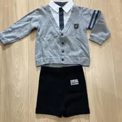 COMME CA ISM カーディガン・ショートパンツセット 90cm