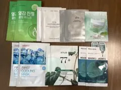 鎮静・クーリング系　シートマスクセット