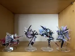 RADIO EVA アクリルスタンド エヴァンゲリオン　4キャラセット