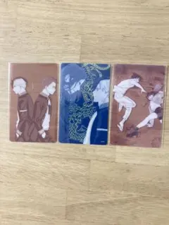 WIND BREAKER ウィンブレ展　クリアカード　桜　杉下　楓川　椿野　硯