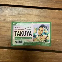 超特急 タクヤ 三井アウトレット限定ステッカー