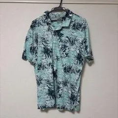 PUMA ポロシャツ ボタニカル柄 半袖