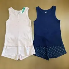 【新品】H&M タンクトップ ショートパンツ４点セット 100 110のサムネイル