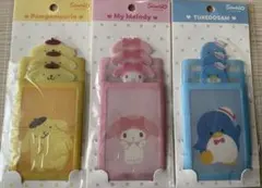 サンリオ　フォトカードカバー　ポムポムプリン マイメロディ タキシードサム