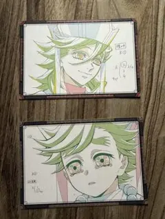 鬼滅の刃　ダイニング　お楽しみくじ　おすそ分けポストカード　童磨2枚セット