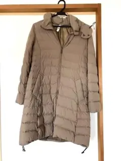 無印良品　ダウンロングコート