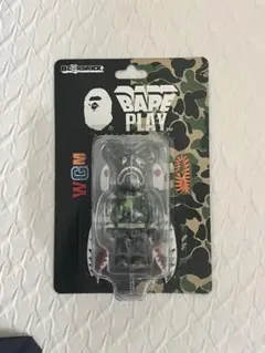 @BRICK ベアブリック 100% エイプ BAPE CAMO SHARK