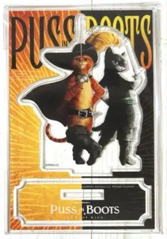 映画『長ぐつをはいたネコと９つの命』アクリルスタンドJr. プス＆キティ