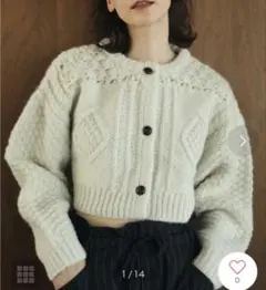 2026年最新】Cable knit cardigan anukeの人気アイテム - メルカリ