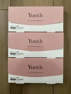 【3箱セット】新品未開封 Yunth ユンス 生ビタミンC美白美容液 28包×3