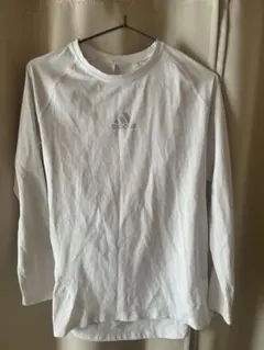 adidas ホワイト 長袖インナーシャツ A63032