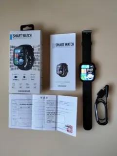 GREEN HOUSE スマートウォッチ GH-SMWGC-BK 本体