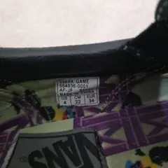 Vans ブラックスリッポンシューズ