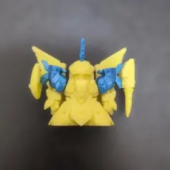 ガン消し　黄色　重将ギガトールギス　未切り品 当時物】新SDガンダム外伝 鎧闘神戦記 重将ギガトールギス ガン消し
