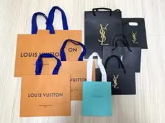 LOUIS VUITTON 、YSL、Tiffany ショップ袋9枚セットのサムネイル