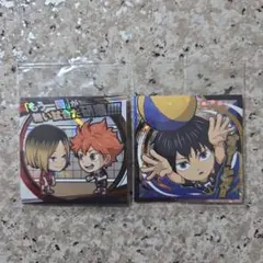 ハイキュー!!シールウエハース～ゴミ捨て場の決戦～　日向翔陽＋孤爪研磨　影山飛雄