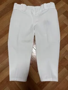 ミズノ ユニフォームパンツ ホワイト ショートフィット