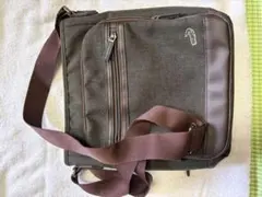 CROCODILE ショルダーバッグ ブラウン