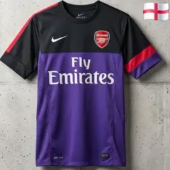 【希少】12/13 アーセナル アウェイ ユニフォーム 紫×黒