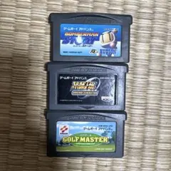 ゲームボーイアドバンスソフト 3本セット