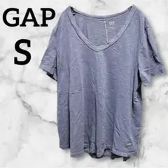 美品✨GAP【S 】トップス 薄紫 半袖Tシャツ Vネック カジュアル
